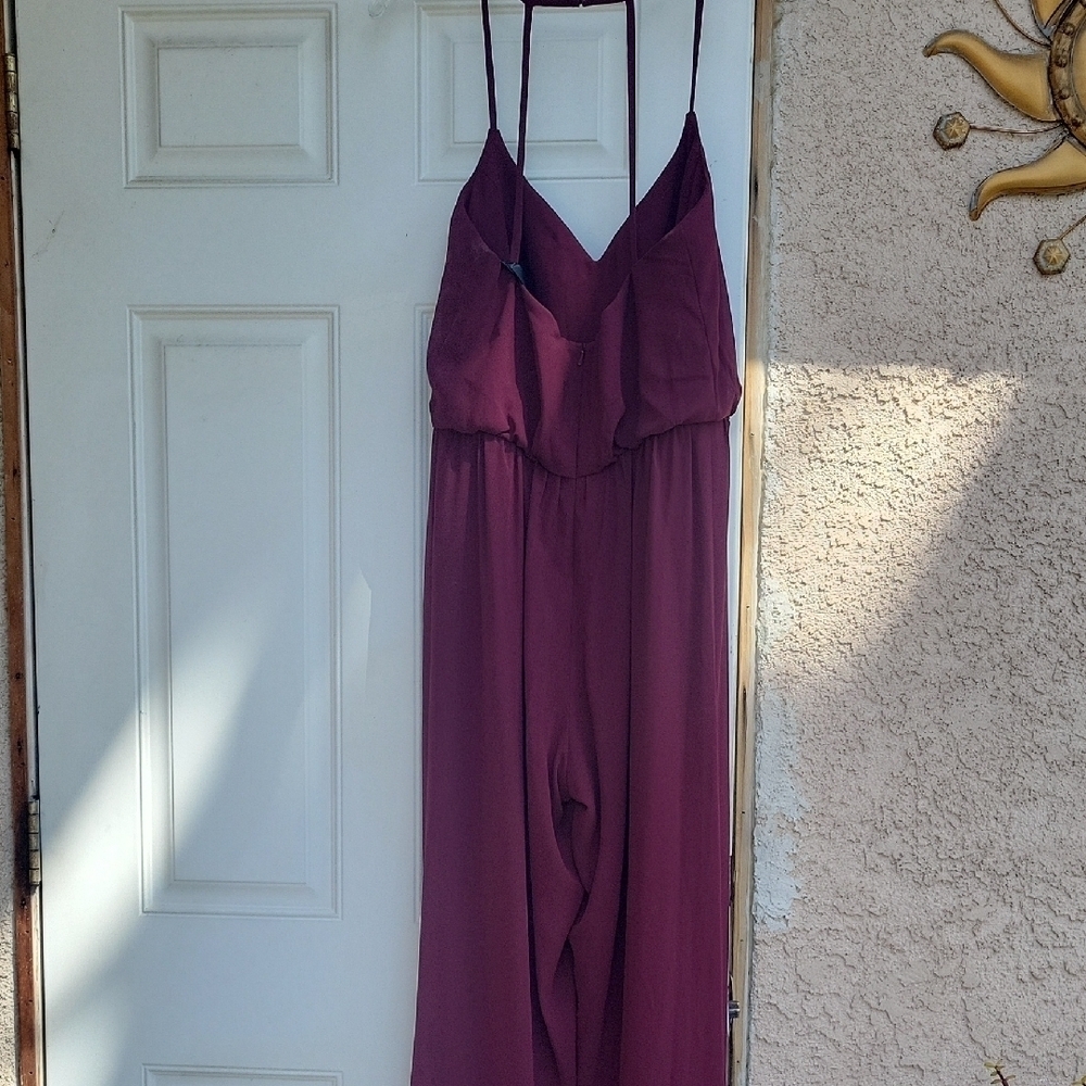 HAYLEY PAIGE Women Elegant Jumpsuit Purple  Size 4 - Picture 4 of 9